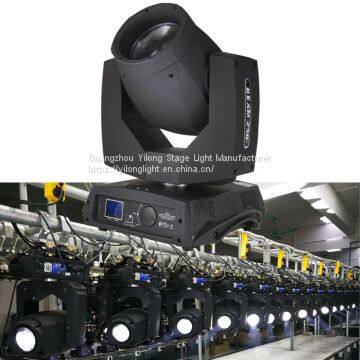 cheap led stage lighting factory 230w 7R beam moving head lighting,dmx512 led moving head beam light,200w moving head wash light