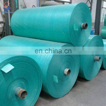 Double coated high tensile strength polyethylene tarpaulin roll