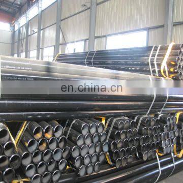 Hot rolled Q235 low carbon steel weld pipe in stock