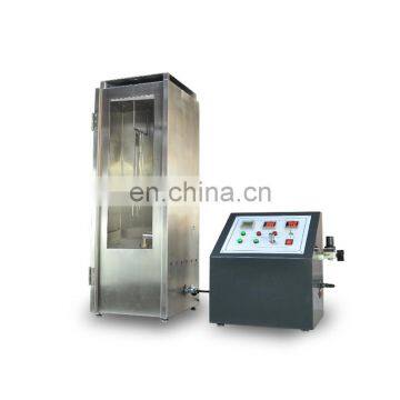 Flame Retardant Tester Fabric Vertical Flammability Chamber