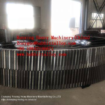 Big Girth Gear Factory Supply Gear Wheel 1-8 meters diameter