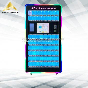 Supplier Selling Prize Game Lipstick Cosmetic Gift Display Stand Vending Machine