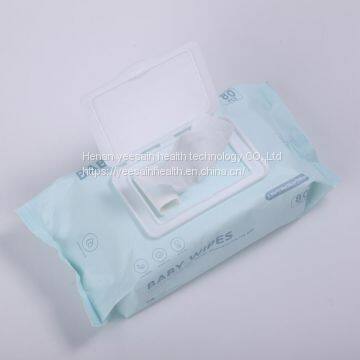 Mini No Addictive Feminine Newborn Cloth Baby Sanitizer Wet Wipes Tissue photo-2