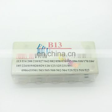 ERIKC injector shim kits B13 common rail injectors adjusting shim 600 pieces B13 for Bosh