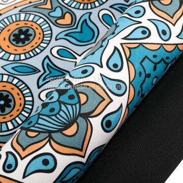 Wholesale Digital Printed Round Meditation Custom Yoga Mat photo-4