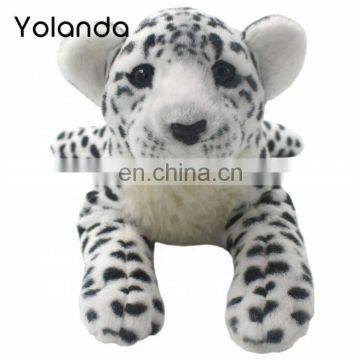 Small Snow Leopard Weighted Toys Customized Soft Plush Skin For kids