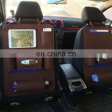Car Interior Accessories Foldable Back Seat Felt Car Tidy Organizer photo-4