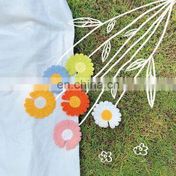 X1630/Sweet Cute Popular Baby Girls Daisy Hairpins for Hair High Quality Summer Wholesale Girls Hairclips photo-3