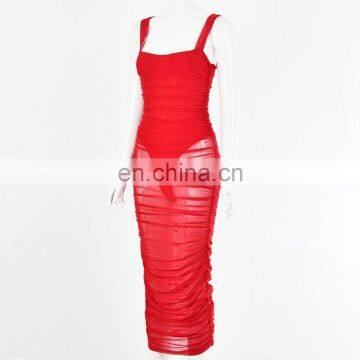 New Design Sexy Maxi Dress for Women 2020 Summer photo-3