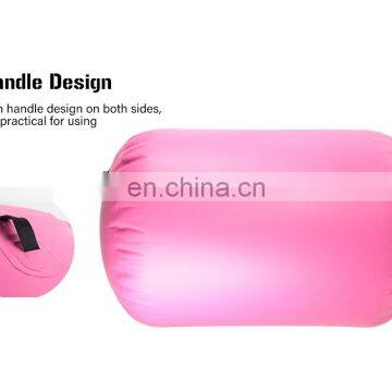 1.2mm DWF Inflatable Gymnastics Air Track Roller Tumbling Mat Gym Yoga Air Barrel Roll Mats For Sale photo-5