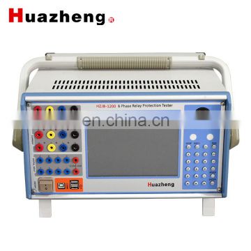 High speed relay tester secondary current injection 6 phase relay test Comprehensive Protection Relay  tester