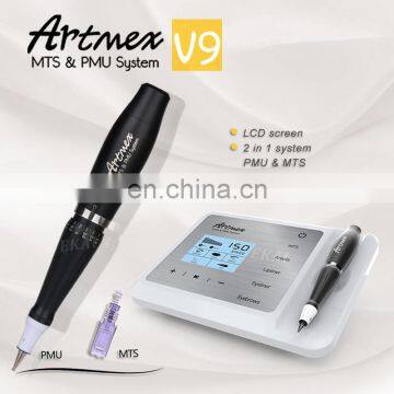 Digital Permanent Makeup Machine Artmex V9 Micro Needle Derma Pen At Cosmetic 11 Speed photo-3