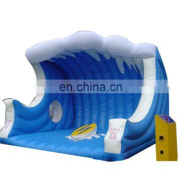 Outdoor Double Driving Inflatable Mechanical Surfboard Racing Surfing Surf Simulator Ride Mattress Game