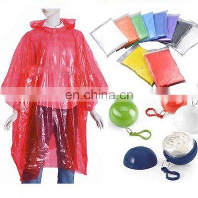 Disposable Clear Raincoat Outdoor Clothing Waterproof Transparent Raincoat photo-3