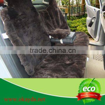 Winter sheepkin car seat cover