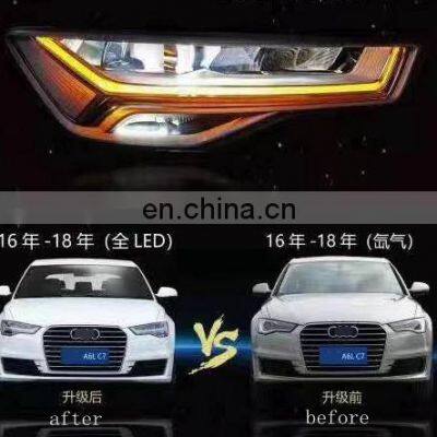 Upgrade to the Full LED Headlamp Headlight Plug and Play for Audi A6 C7 PA HID Xenon Head Lamp Head Light 2016-2018 photo-5