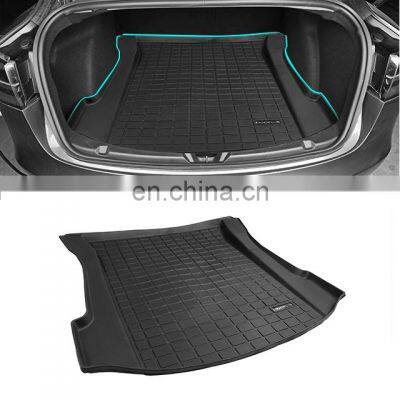 Accessories Parts Interior Tpe Rear Back Trunk Car Mat For Tesla Model 3