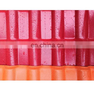 modular homes hot selling cheap construction building material ASA synthetic resin roof tile