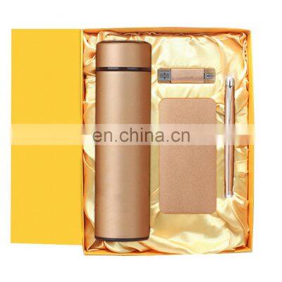 Four Set Pen Usb, Vacuum Cup Power Bank Gift Set Business Gift Set For Man/ photo-3