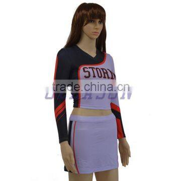 Plus Size Cheerleading Uniforms Custom,Sublimation Cheer Uniforms photo-3
