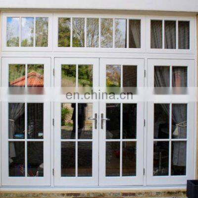 Aluminum Double Swing Door Aluminum Frame Glass Door
