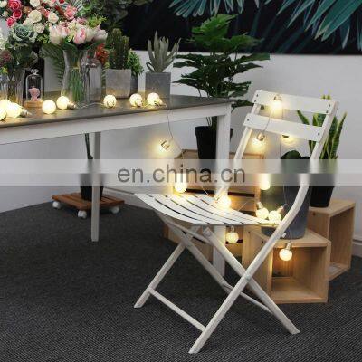 Folding Chairs Foldable Restaurant Hotel Dining Lounge Wedding Camping Fishing Plastic Metal Outdoor Beach Garden Folding Chairs