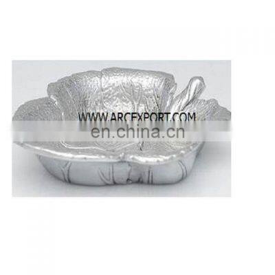 aluminium cast silver tray