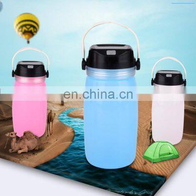 Wholesale Portable UV Light Customised Wide Mouth Sustainable LED Big Tritan Water Bottle