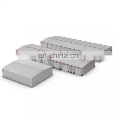 Fast assemble Light Steel Frame Shed Steel Structure Warehouse Fabricated Warehouse