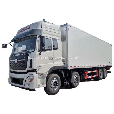 Dongfeng KINLAND 8x4 30ton 40ton commercial refrigerator freezer truck