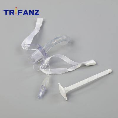 China Manufacture Price PVC Cuffed Tracheostomy Tube Neonate Pediatric Adult Sizes