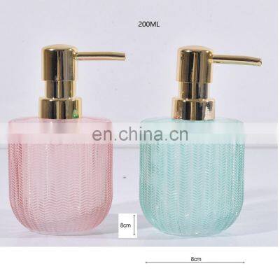 Glass Soap Dispenser Bottle With Pump photo-2