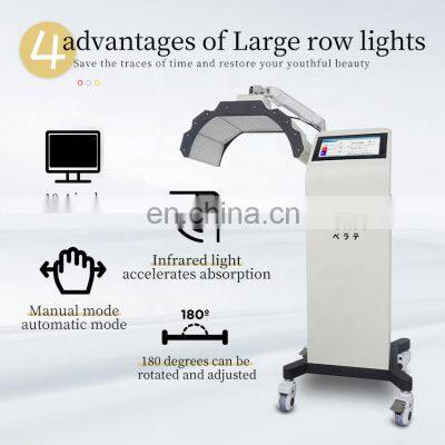 Factory Price PDT Phototherapy Lamp Skin Rejuvenation Wrinkle Whitening Device for Treat Acne Skin Led Light Therapy Machine photo-3