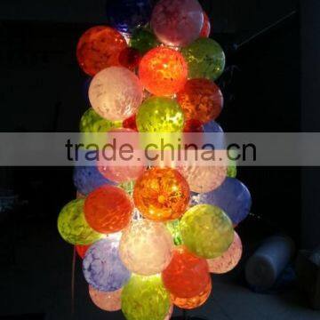 Confetti Blown Glass Light for Home Decoration