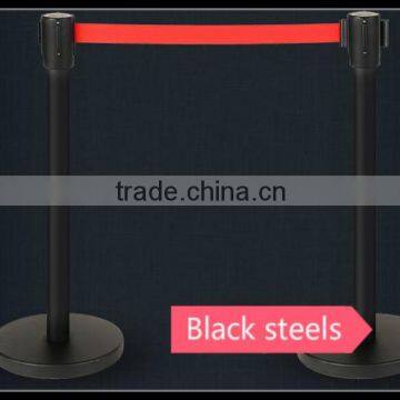 Queue stanchions-Retractable Tensa Barriers- QueueWay Post