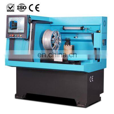 Gubot Cut Big Wheel Size New Designed Wheel Rim Repair Cnc Wheel Lathe Diamond Cut Price photo-3