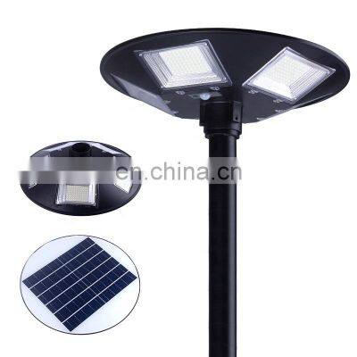 LED Outdoor Waterproof IP65 150W Solar Street Lights UFO Shaped Garden Park Lawn Decoration Lights