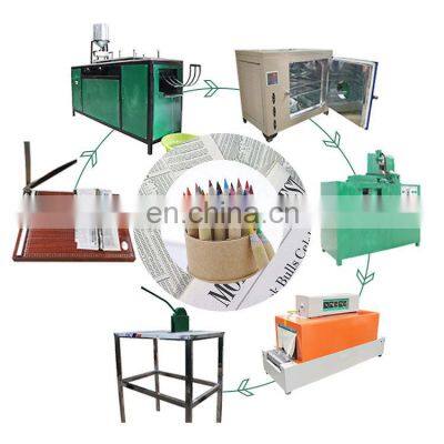 professional provider recycled paper pencil rod making machine