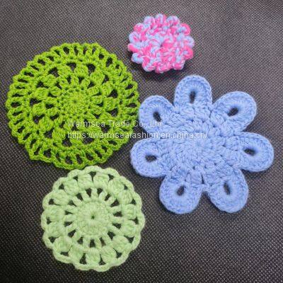 Handcraft Garment Accessories Handmade Cotton Appliques photo-2