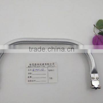 wholesale internal aluminum tubular metal purse frame for ladies handbag