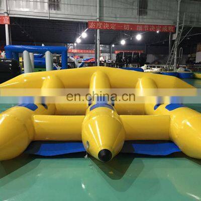 Water Games Inflatable Flying Fish Banana Boat With Double Tubes photo-5