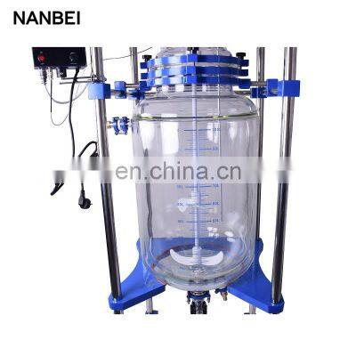 10-100L Glass Chemical Reactor With High Borosilicate Glass photo-5