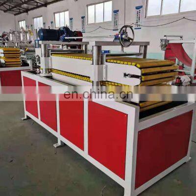 KLHS PE Wood Plastic Outdoor Waterproof Floor Extrusion Equipment Wood Veneer Extruder Reasonable Price photo-5