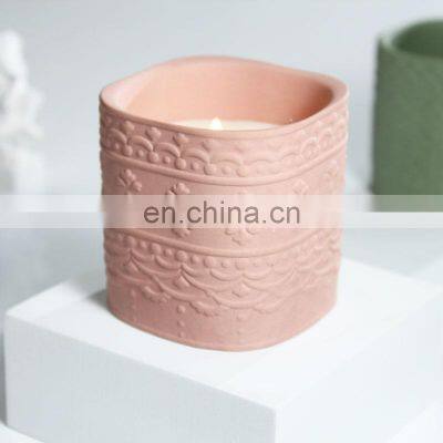 ENO Handmade Scented Candle With Fragrance Oil Candles Scented Luxury Ceramic Private Label Candle in Bulk