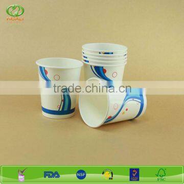 6.5oz disposable custom soda drink paper cup, drink cup