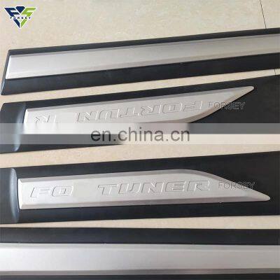 ABS Plastic Side Door Moulding Body Side Door Moulding Guards for Fortuner 2016+ NEW Accessories