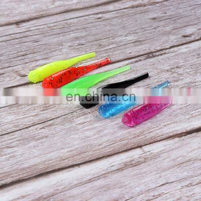JOHNCOO TPE Soft Bait Floating Lures 10pcs 43mm 0.5g Trout Lure Soft Lure Wobblers Swimbait Light Rock Fishing Fishing