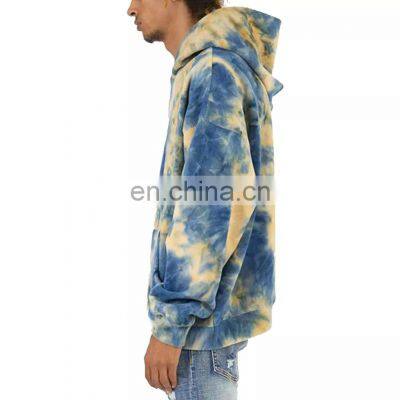 Factory Customized Logo Tye Dye Sweatshirt Fleece Cotton Blank Oversized Tie Dye Hoodie photo-3