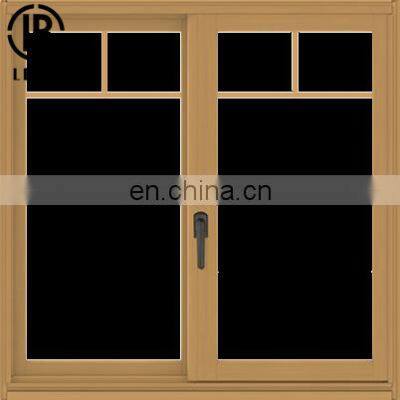 Commercial Aluminum Window Frames Champagne Color Double Glazed Aluminum Sliding Window