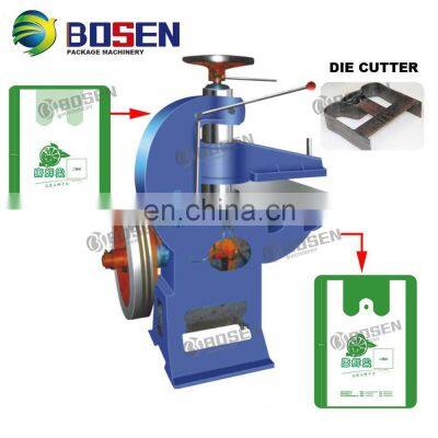 Automatic Manual Oil Filling Palm Plastic Carry Bag Cutting Portable Hydraulic Press Ram Hole Punching Trimming Machine photo-5